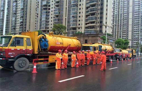 边坝市政管道清淤