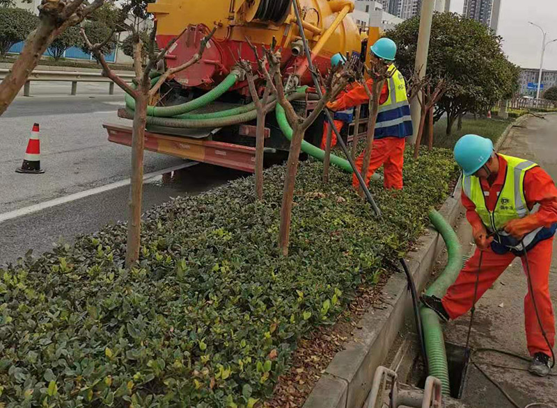 边坝市政管道清淤